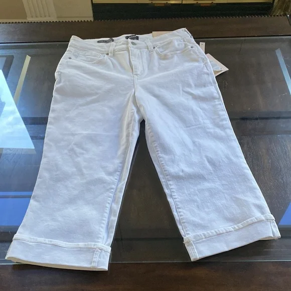 NYDJ Marilyn Straight Crop Cuff Jeans - Picture 7 of 14